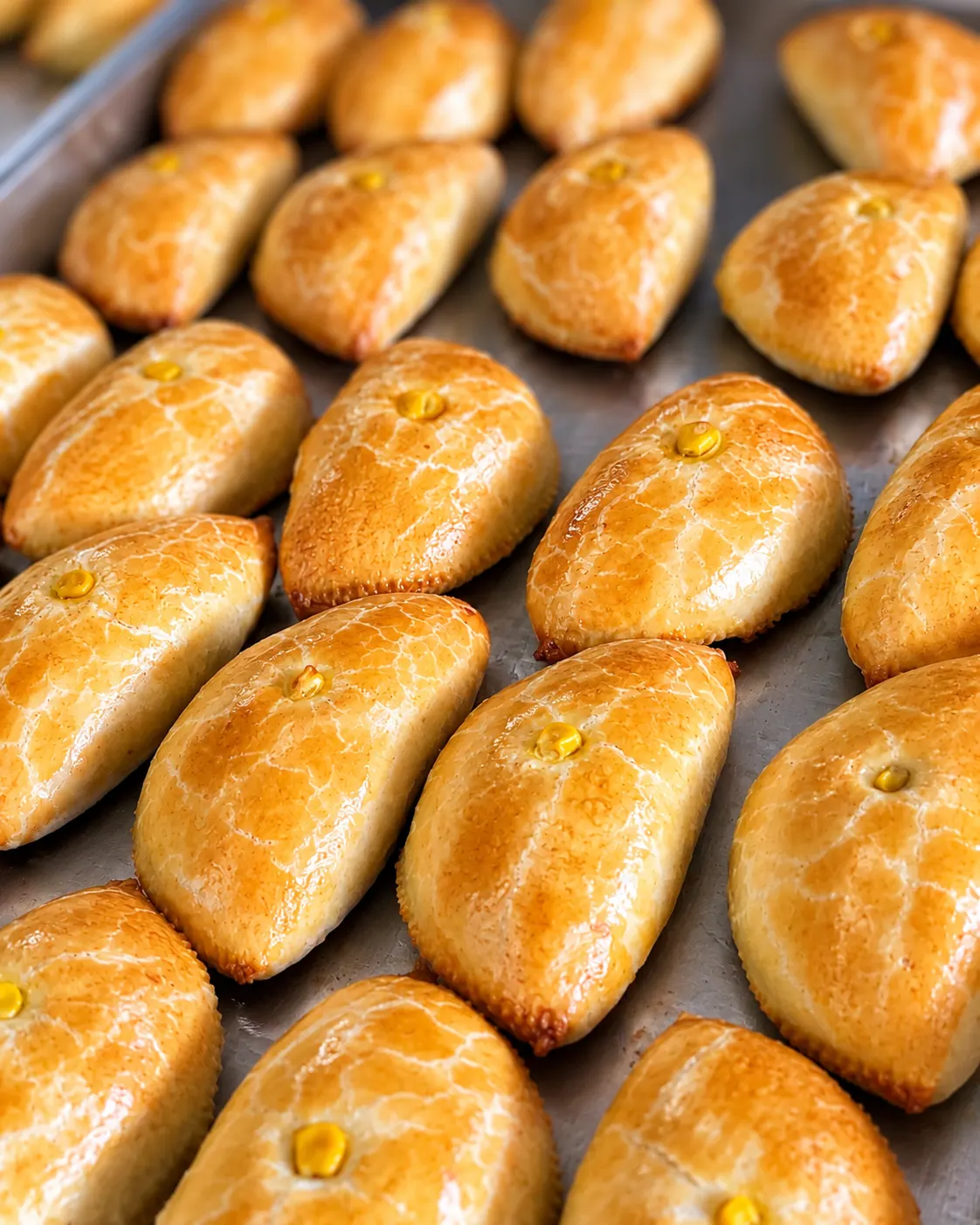 Pastel Assado de Camarão