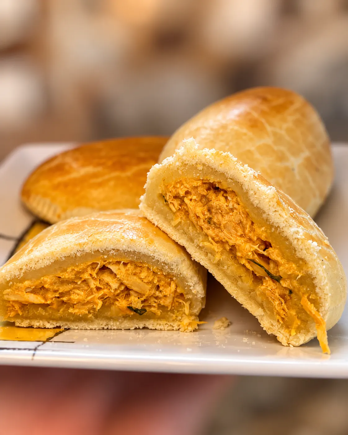 Pastel Assado de Frango