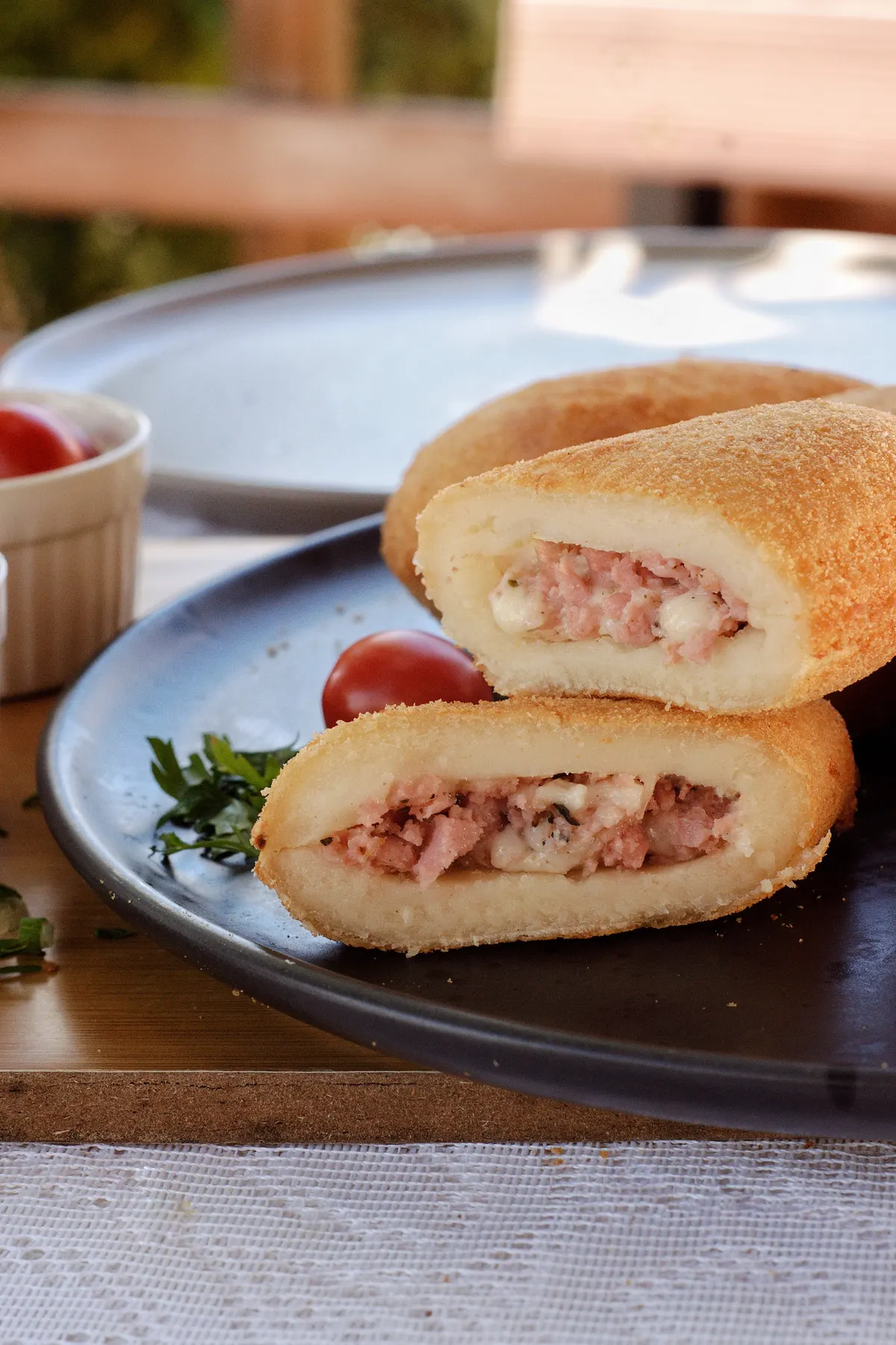Pastel de Presunto e Queijo